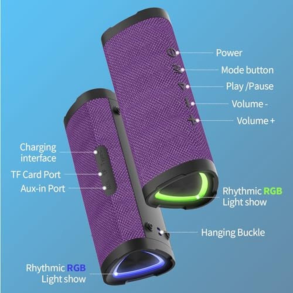 Vanzon Bluetooth Speakers V40 – In Use