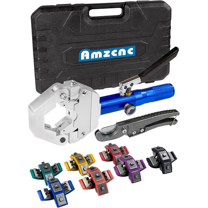 Hydraulic A/C Hose Crimper Kit – Front View