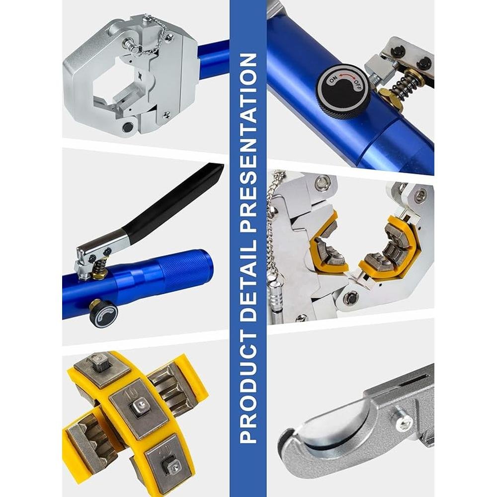 Hydraulic A/C Hose Crimper Kit – Close-up Detail