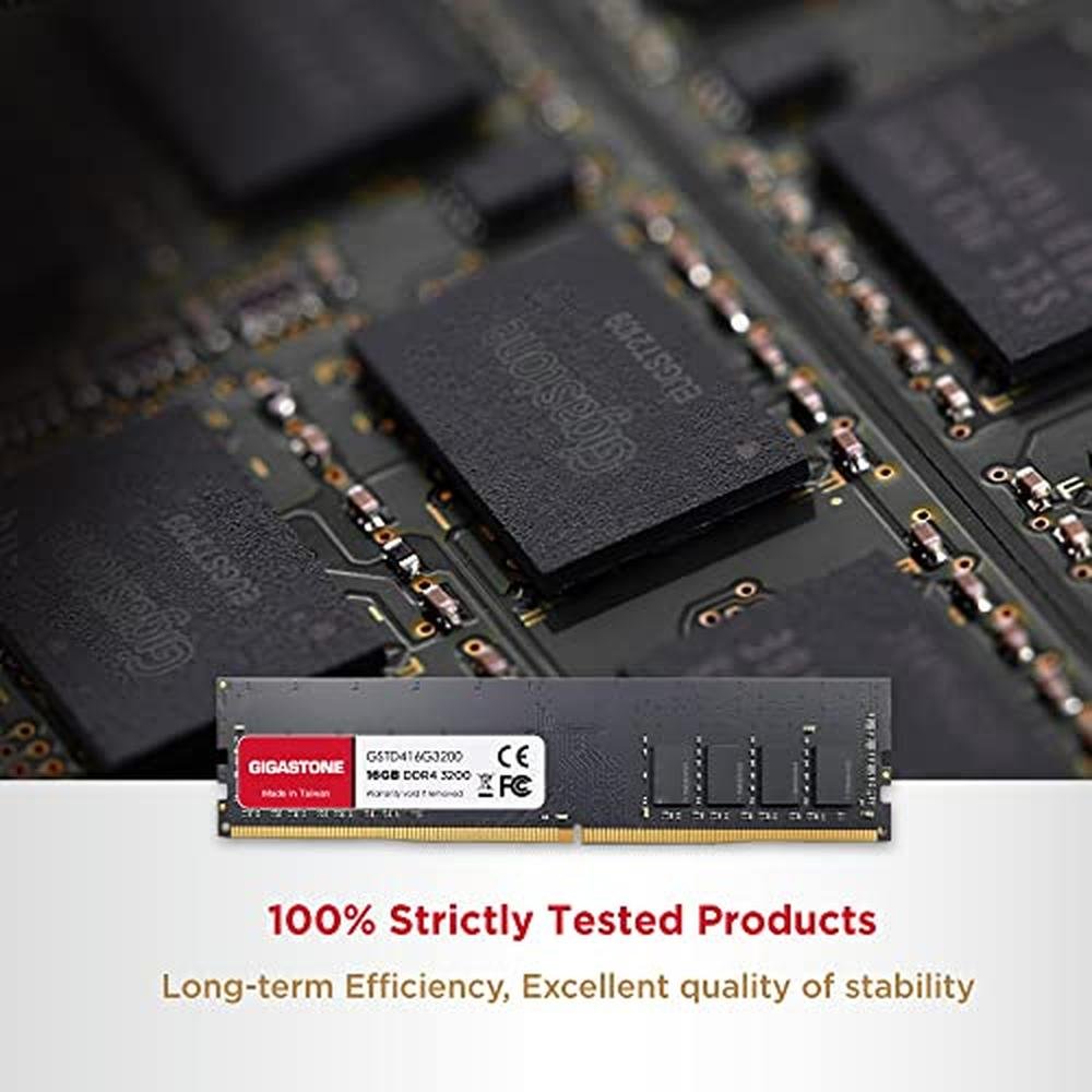 DDR4 PC4 RAM: GIGASTONE 16GB DDR4 3200MHz – In Use