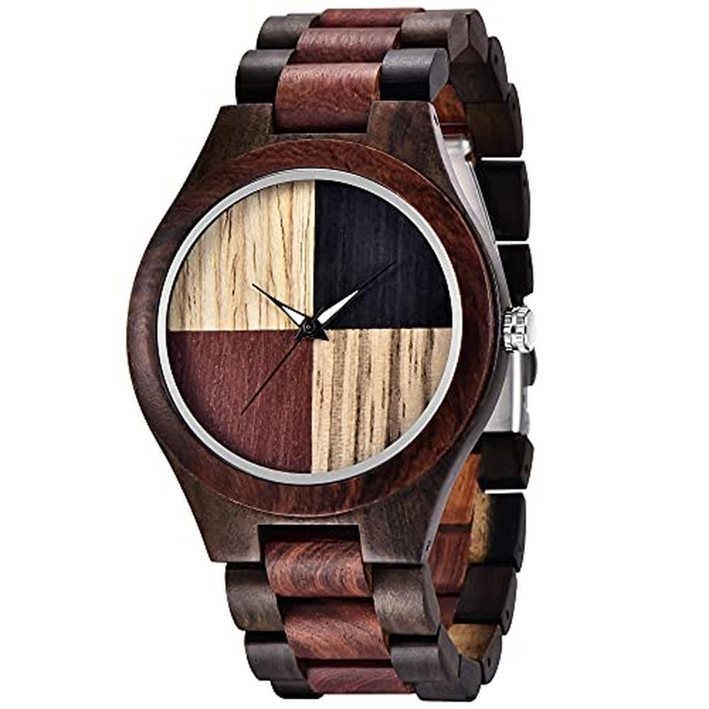 Wooden Watches: Dentily Handmade Wooden Watches for Men – Front View
