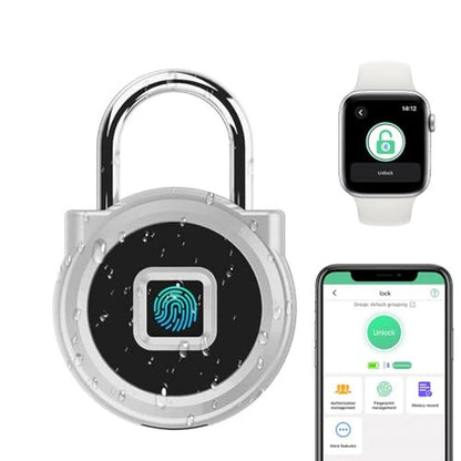 Secure Gym Lockers with eLinkSmart's Waterproof Fingerprint – Front View