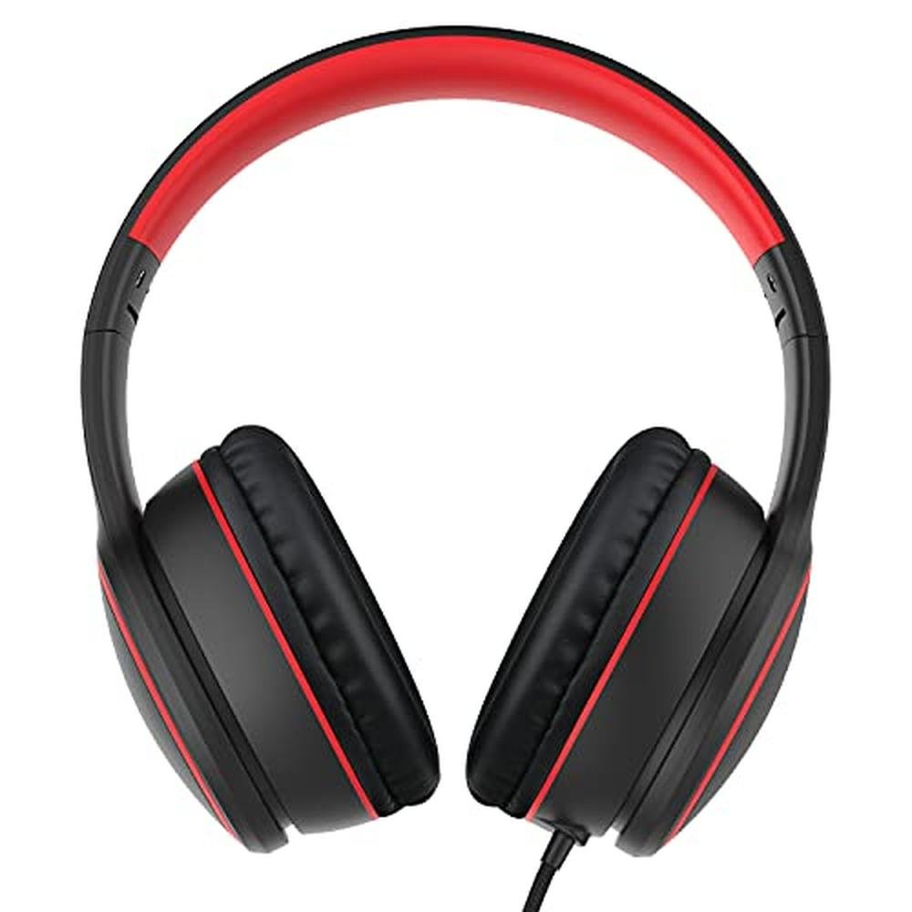 Headphones Rorsou: RORSOU R10 Over-Ear Headphones with – Side View