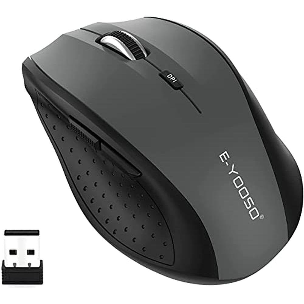 Wireless Computing: E-YOOSO 6-Button Cordless Mouse – Front View