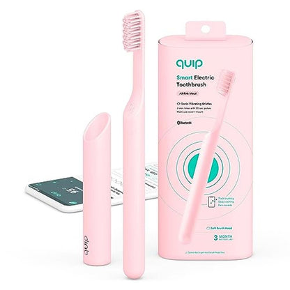 Electric Toothbrush for Adults with Bluetooth Connectivity – Front View