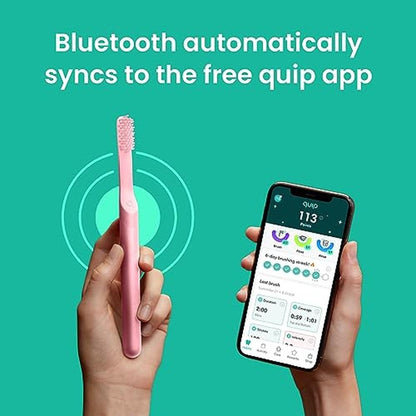 Electric Toothbrush for Adults with Bluetooth Connectivity – Side View