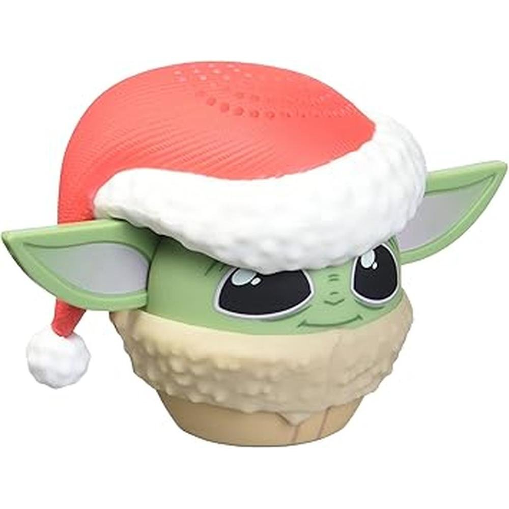 Bitty Boomers: Star Wars The Mandalorian Grogu with Santa – Front View