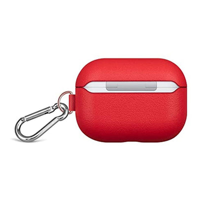 Leather Case: Lopie Luxury Airpods Pro Case with Keychain – Close-up Detail