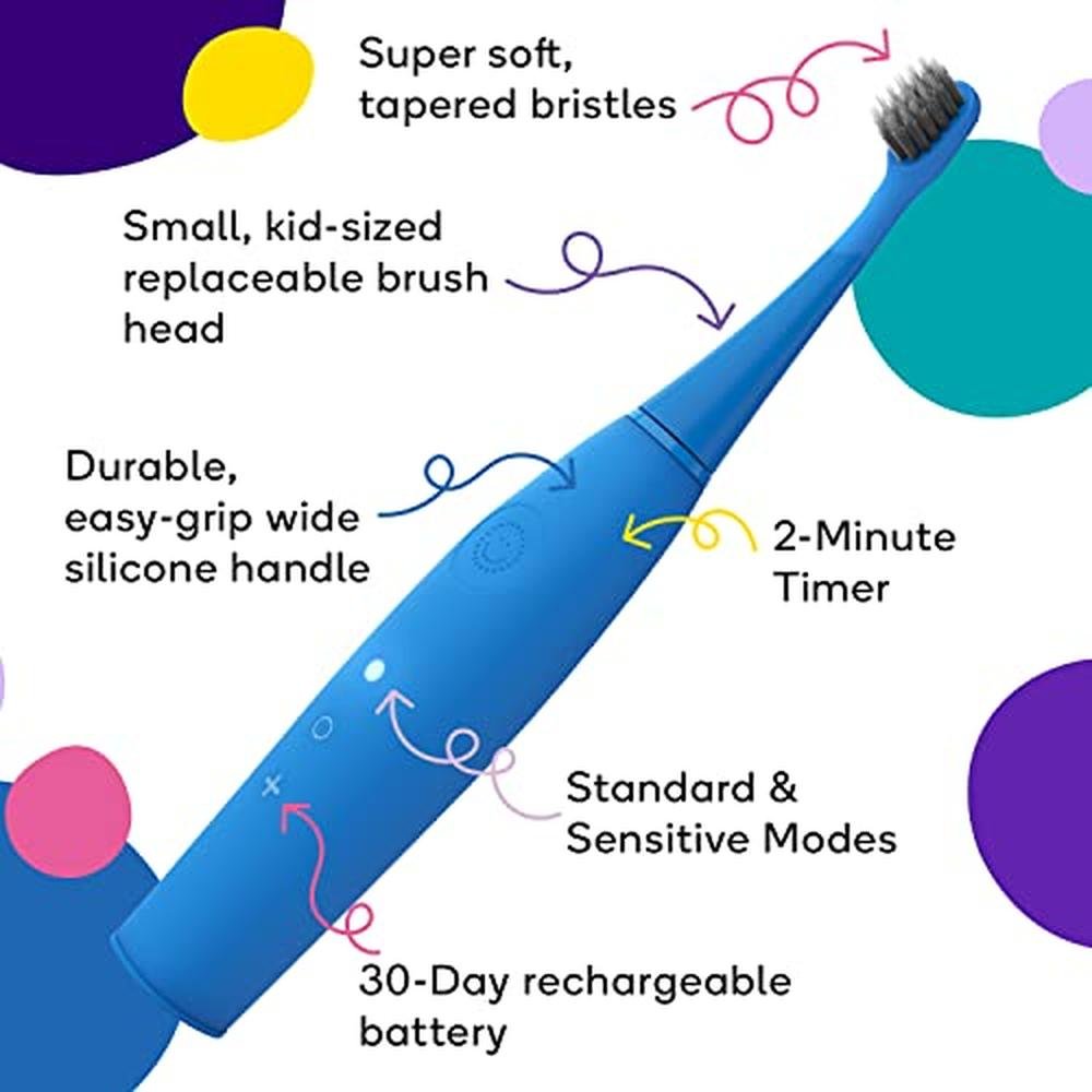Burst Kids Premium Electric Toothbrush for Toddlers – In Use