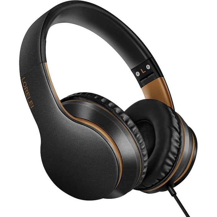 LORELEI X6 Over-Ear Headphones With Microphone – Front View