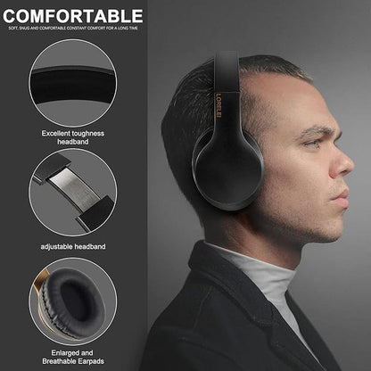 LORELEI X6 Over-Ear Headphones With Microphone – Side View