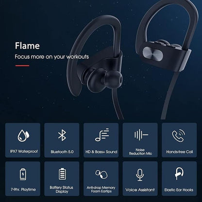 Redzoo Bluetooth Headphones V5.0 – Close-up Detail