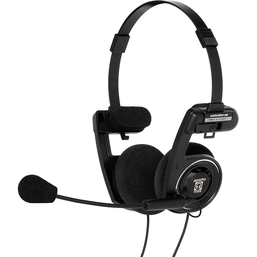 Koss Porta Pro Double-Sided Communication Headset with – Front View