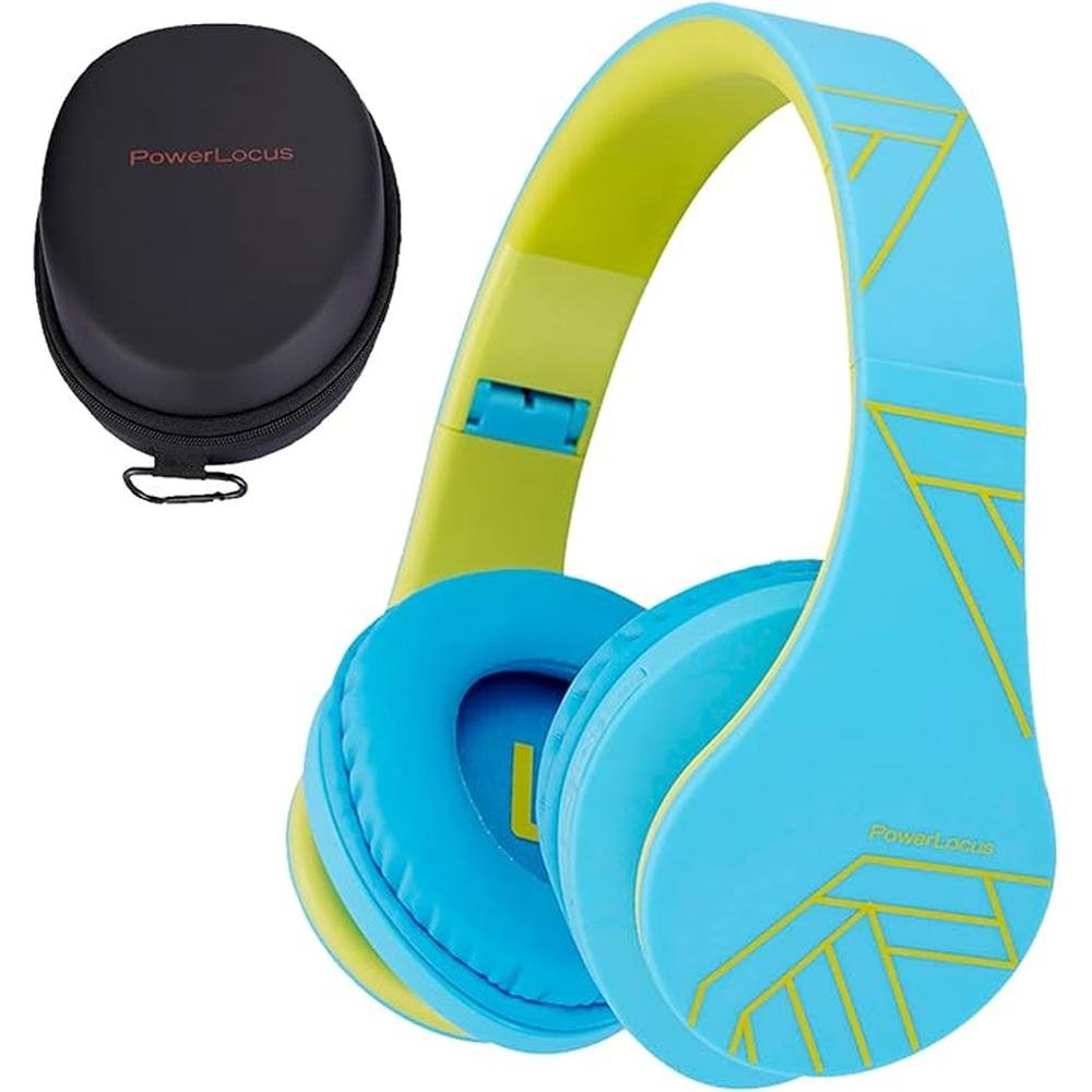PowerLocus Kids Headphones Over-Ear – Front View