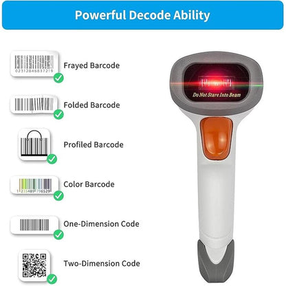 Barcode Scanner: NetumScan Bluetooth 2D Barcode Scanner – In Use