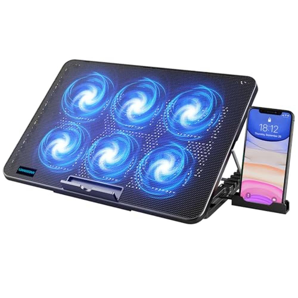 Laptop Liangstar: Liangstar Laptop Cooling Pad with 6 Quiet – Front View