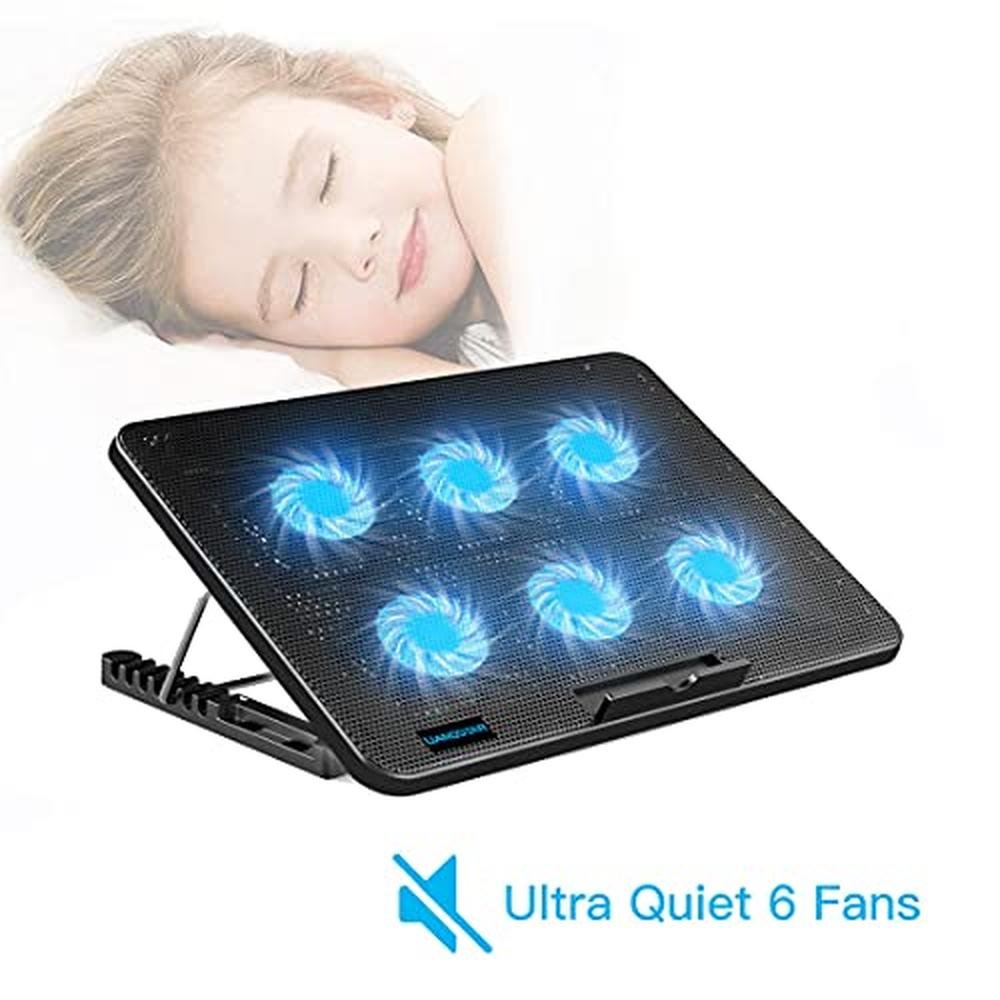 Laptop Liangstar: Liangstar Laptop Cooling Pad with 6 Quiet – Side View