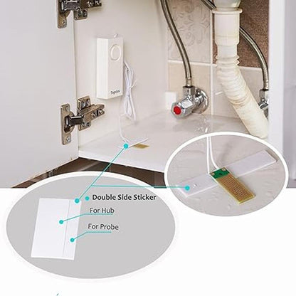 Water Leak Detector: Topvico 120dB Loud Siren – Close-up Detail
