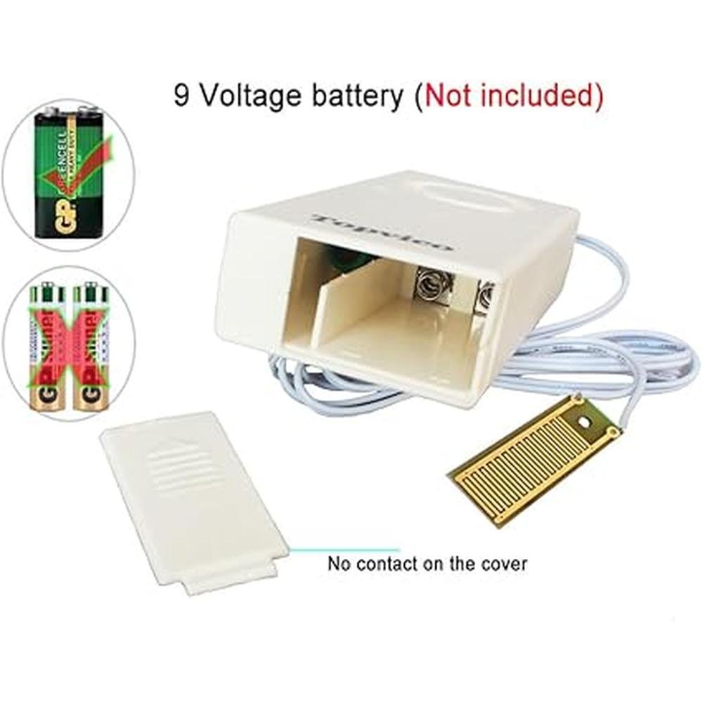 Water Leak Detector: Topvico 120dB Loud Siren – Packaging