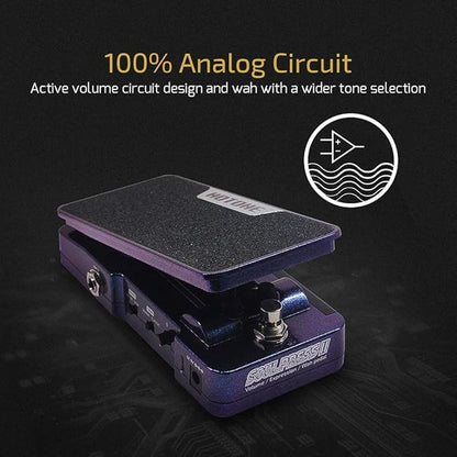 Guitar Effects: HOTONE Soul Press II 4-in-1 Wah Active – Close-up Detail