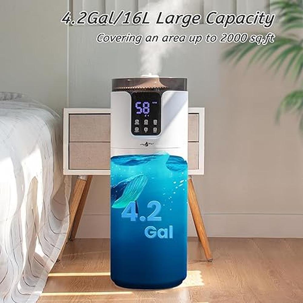 Humidifier Home: Premium Large Room Whole House Humidifier – Close-up Detail