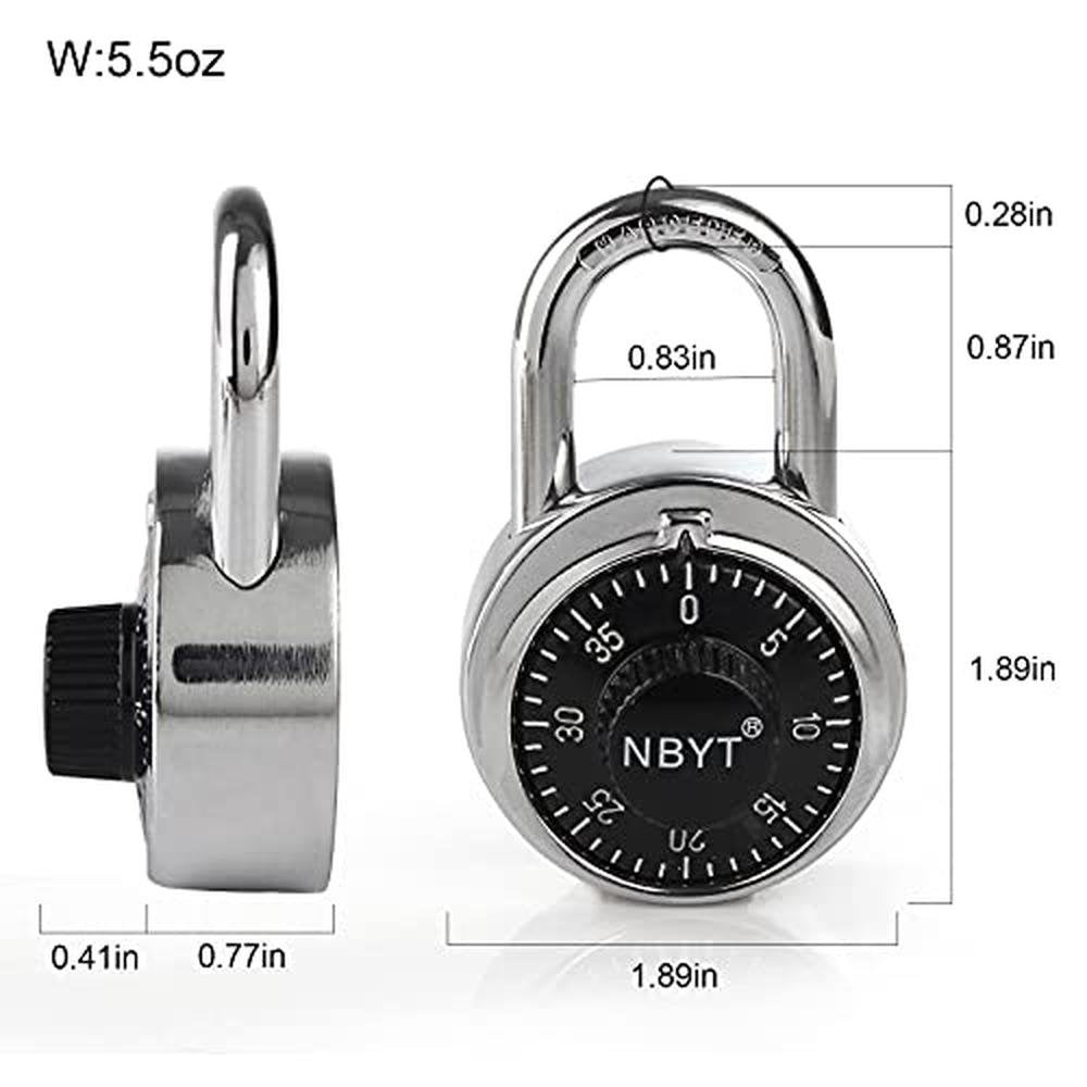 High-Security Combination Padlocks – Side View