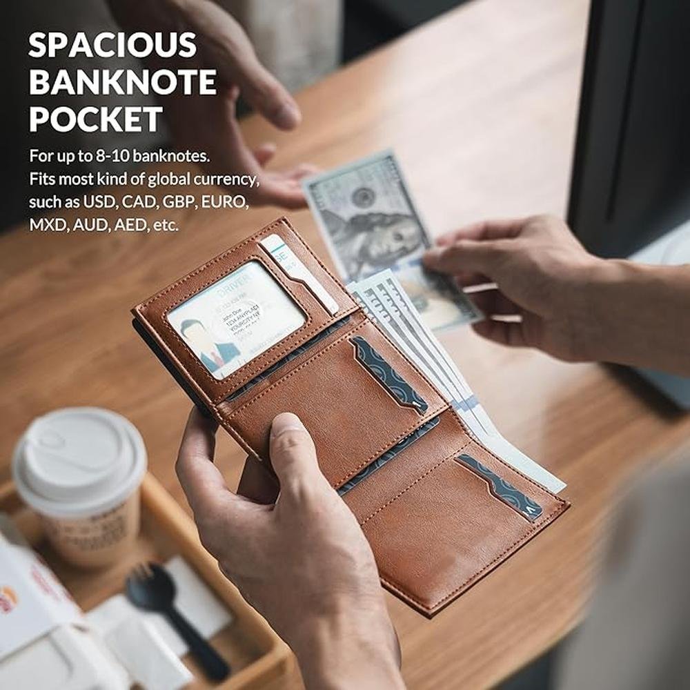 Wallet Cards: VULKIT Card Holder Wallet with Magnetic – In Use