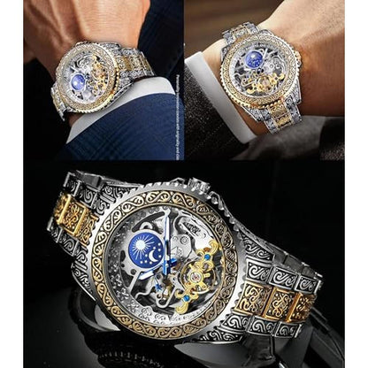 Forsining Retro Watch for Men – In Use