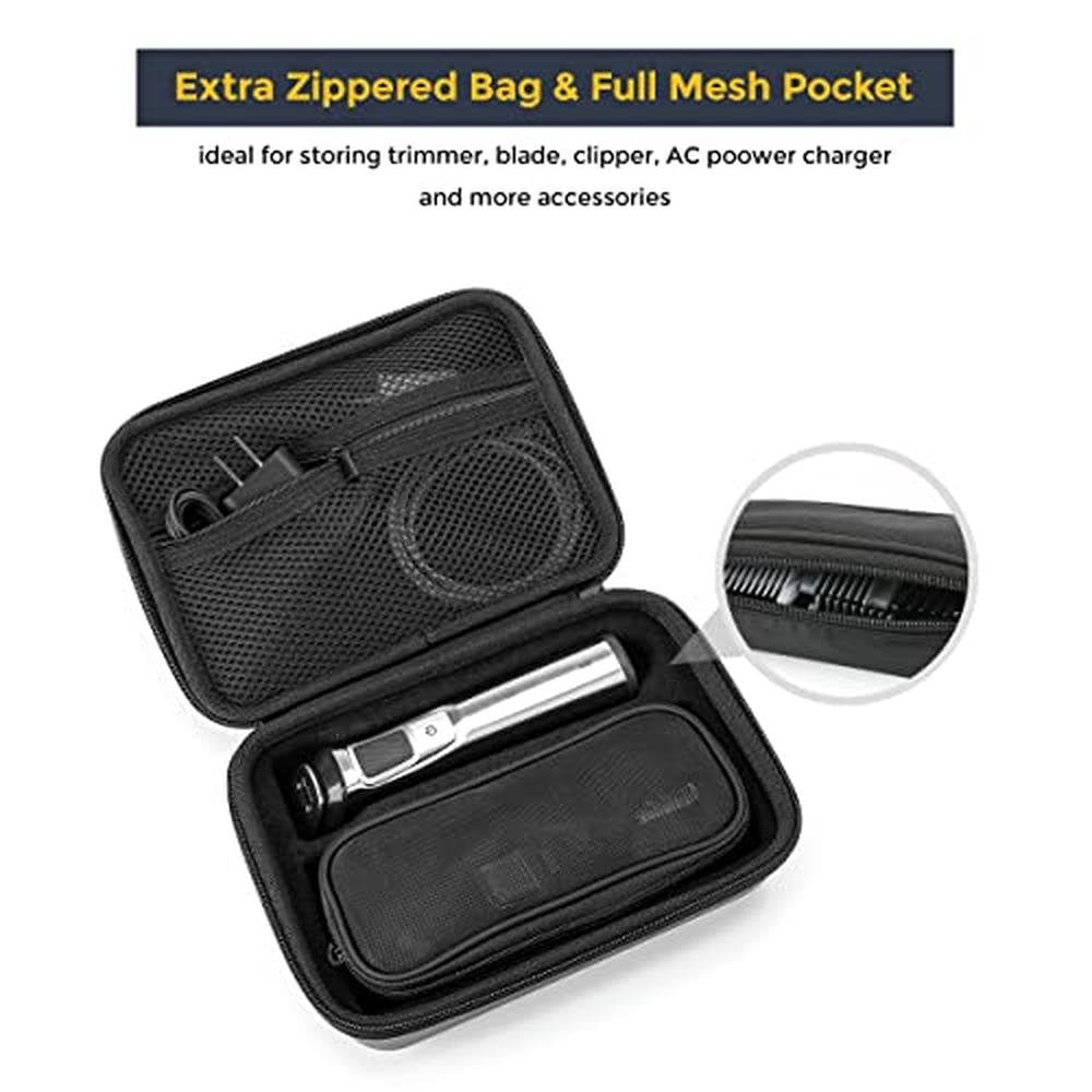 ProCase Hard Carrying Case: Norelco Multigroom Series 7000 – Close-up Detail