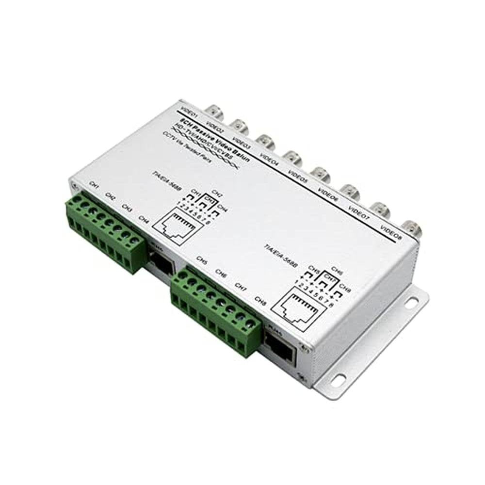 UTP Video: BeElion 8-CH UTP 720P 1080P HD Passive Video – Front View