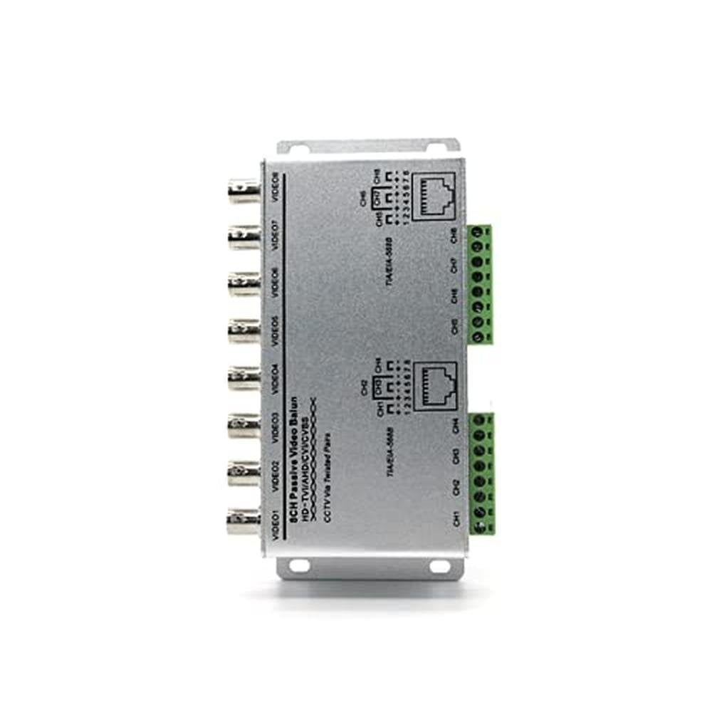 UTP Video: BeElion 8-CH UTP 720P 1080P HD Passive Video – Side View