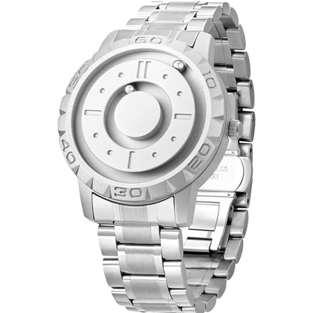 Watches Eutour: EUTOUR Men's Magnetic Watch 3D PVD One Piece – Front View