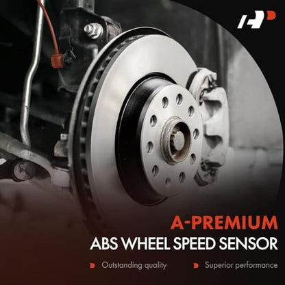 ABS Wheel Speed Sensor: A-Premium Compatible with Hyundai – Side View