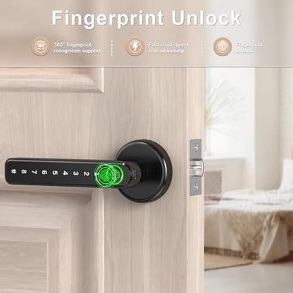 Premium Fingerprint Door Locks – Side View