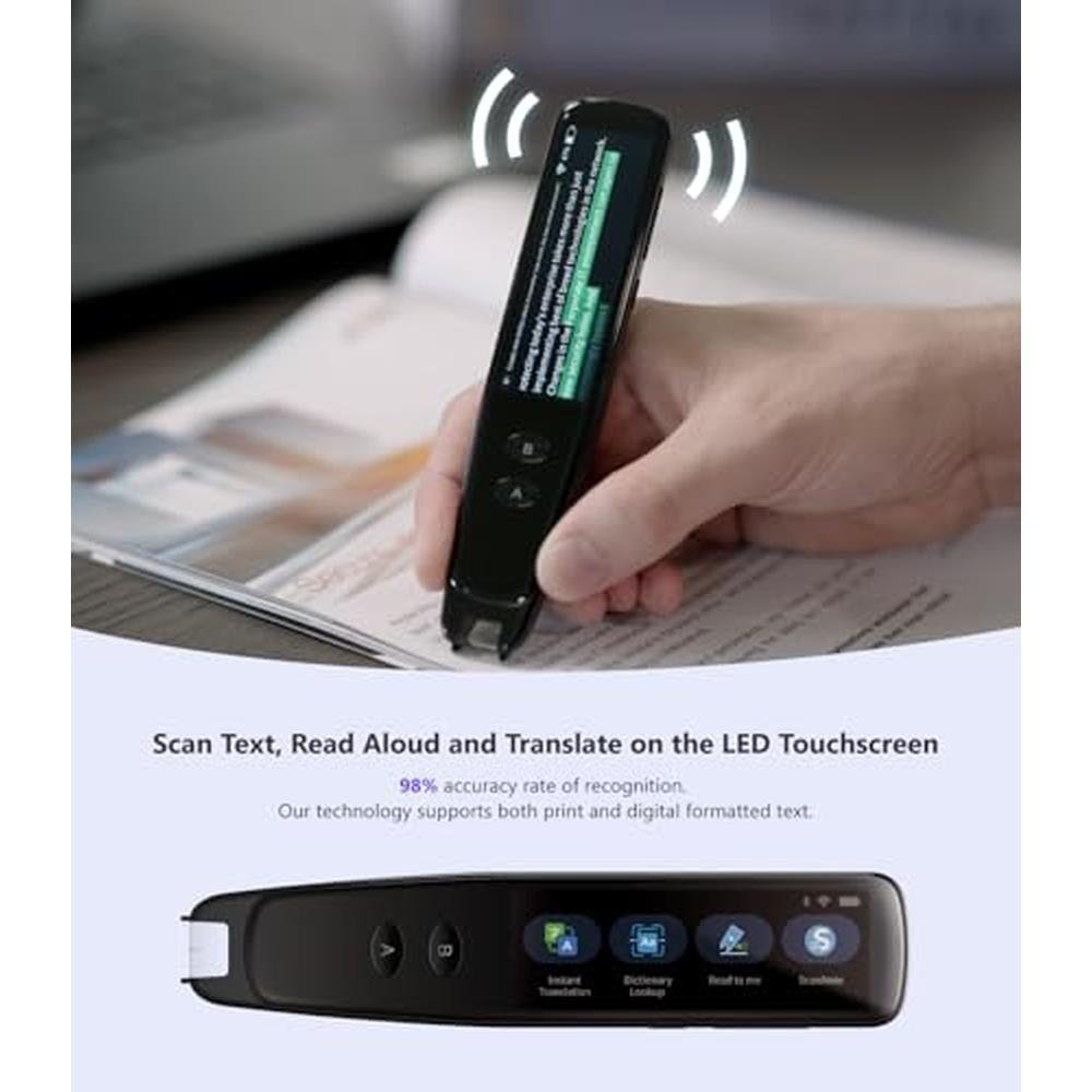 Reading PenPower: PenPower WorldPenScan Go Advanced – Side View