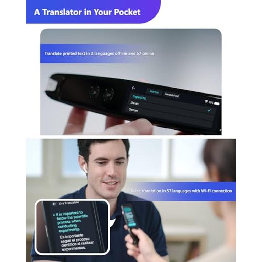 Reading PenPower: PenPower WorldPenScan Go Advanced – In Use