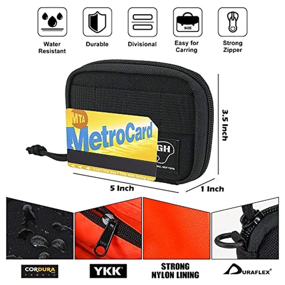 Rough Enough Credit Card Holder Wallet – Side View
