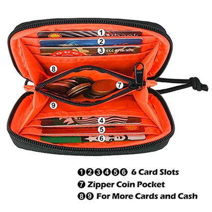 Rough Enough Credit Card Holder Wallet – Close-up Detail