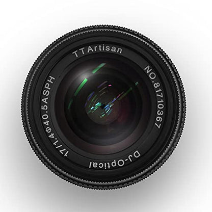 TTArtisan 17mm F1.4 Lens: Manual Focus MF Compatible with – Close-up Detail