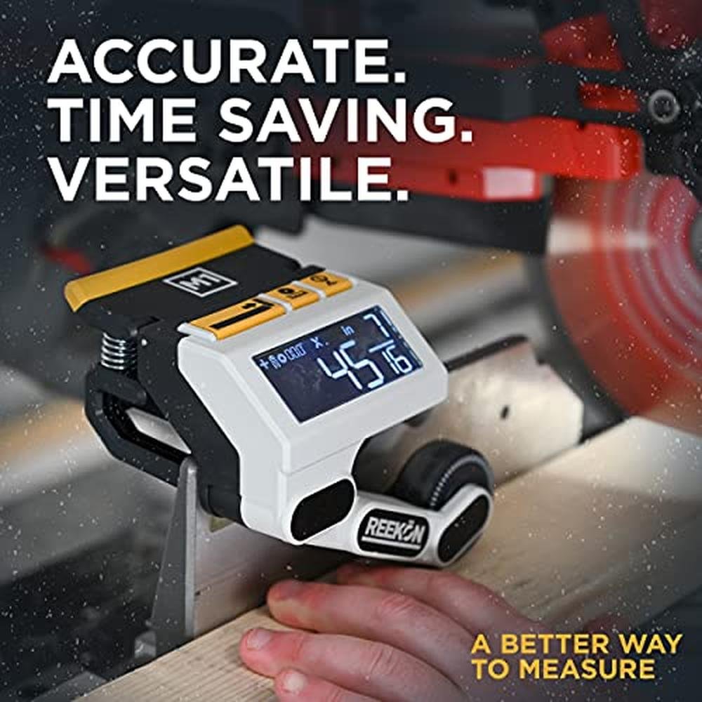 Miter Saw Caliber Measuring Tool – Side View