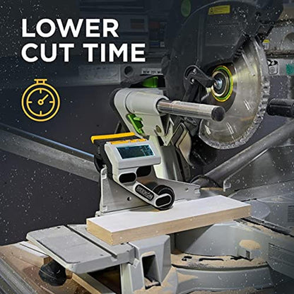 Miter Saw Caliber Measuring Tool – Close-up Detail