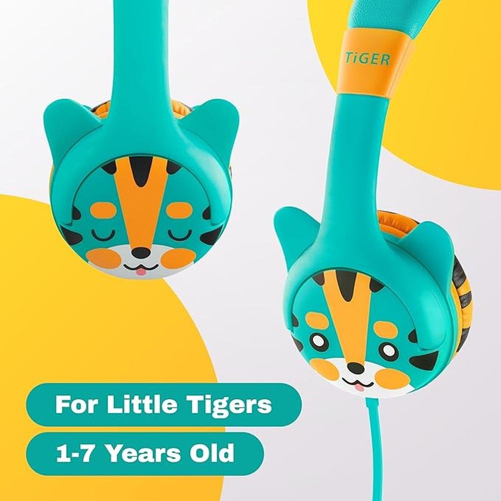Kidrox Wired Toddler Headphones for 1-7 Years Old – Close-up Detail