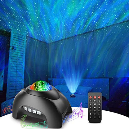 Rossetta Star Projector: Rossetta Galaxy Projector LED – Front View