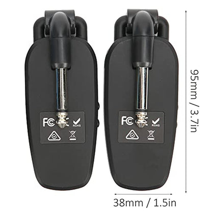 Rechargeable Guitar Transmitter Receiver – Side View