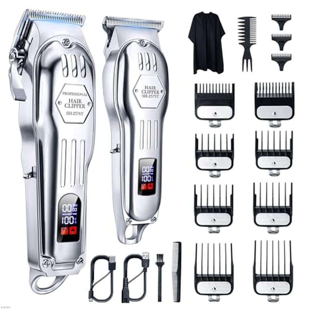 Hair Clippers: KIKIDO Professional Cordless Hair Clippers – Front View