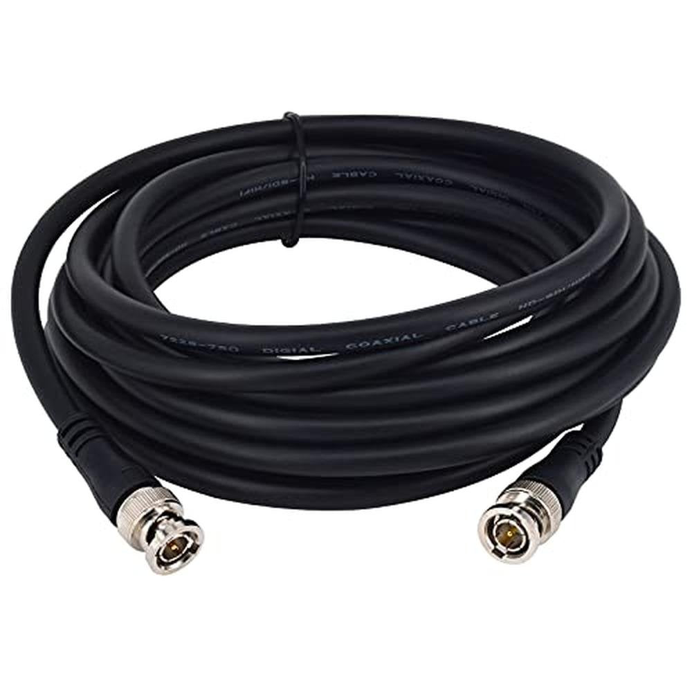 SDI Cable: Kaunosta HD SDI Cable 16.5ft 75 Ohm BNC Male to – Front View
