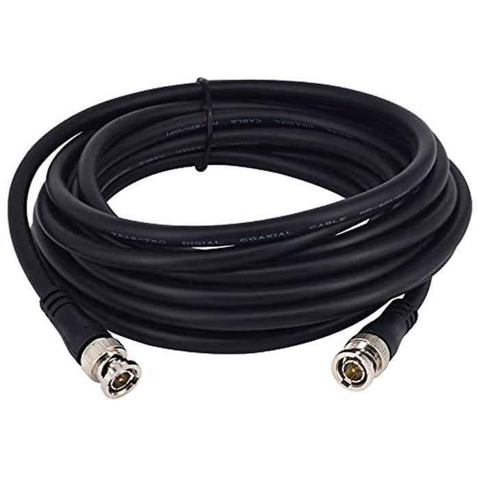 SDI Cable: Kaunosta HD SDI Cable 16.5ft 75 Ohm BNC Male to – Front View