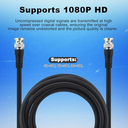 SDI Cable: Kaunosta HD SDI Cable 16.5ft 75 Ohm BNC Male to – Packaging