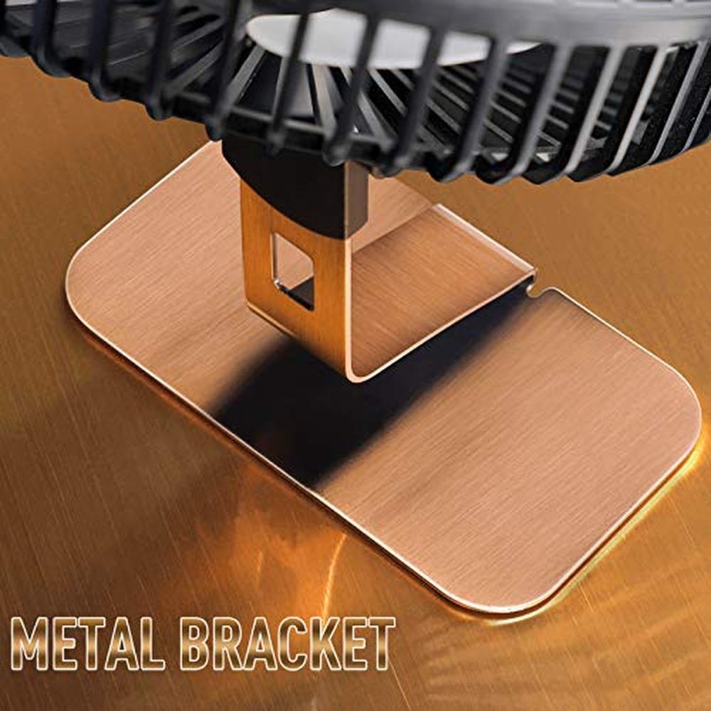 Slenpet Fan: 6-Inch USB Desk Fan 4 Speeds Ultra Quiet 90 – Close-up Detail