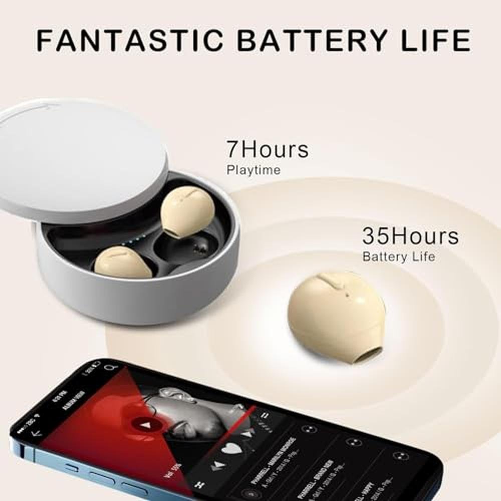 Earbuds Bluetooth: Invisible Earbuds Sleep Smallest – Packaging